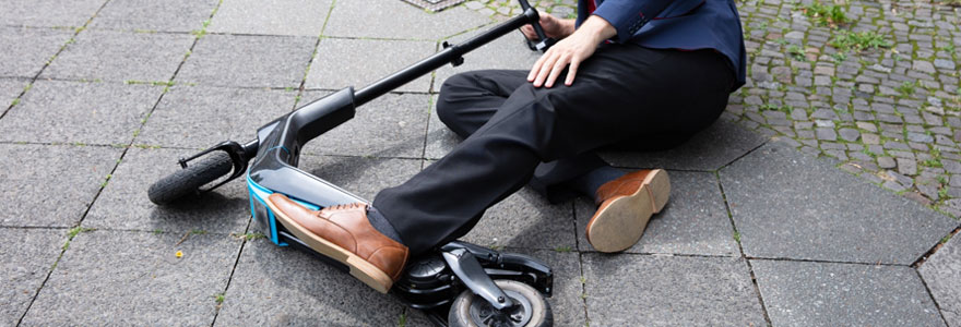 Accident de trottinette